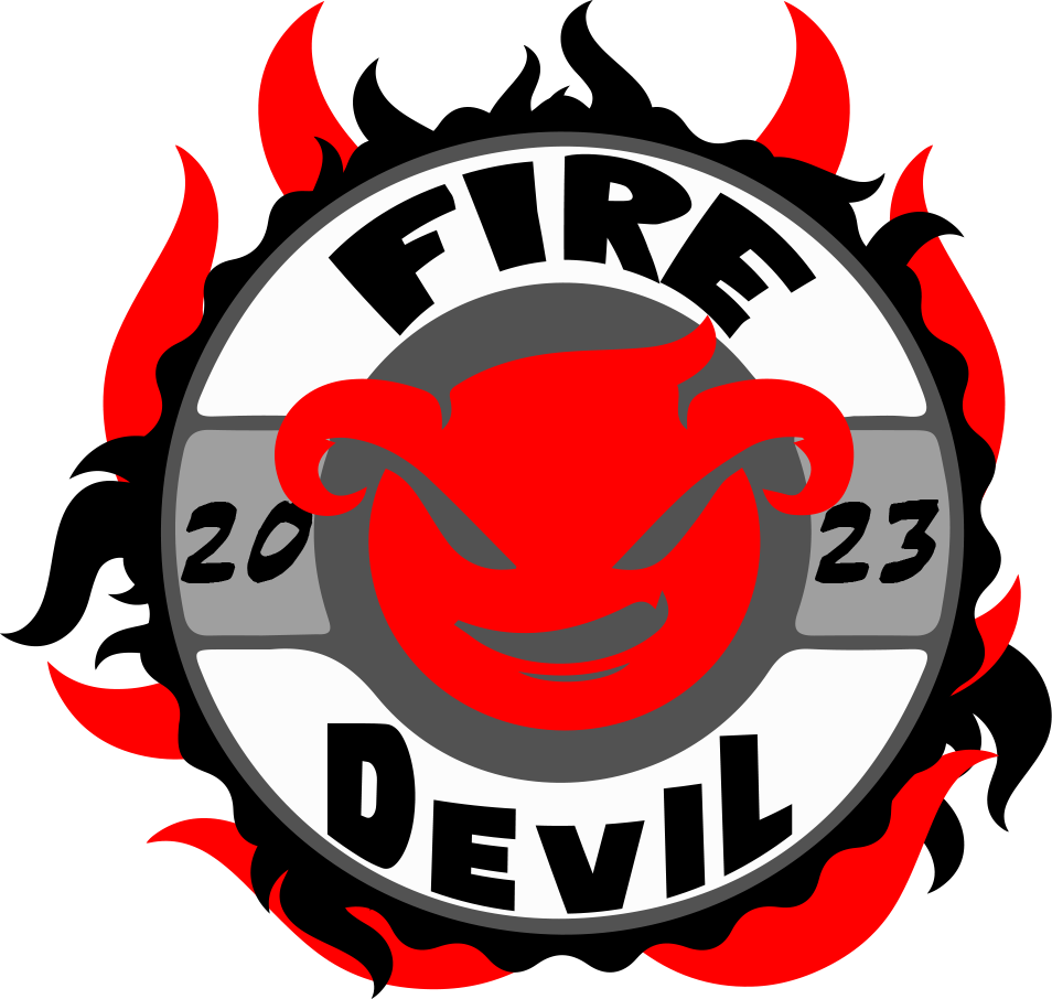 fire devil logo Png